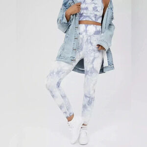 Aerie Offline Seamless Tie Dye High Waisted Leggings Size Large